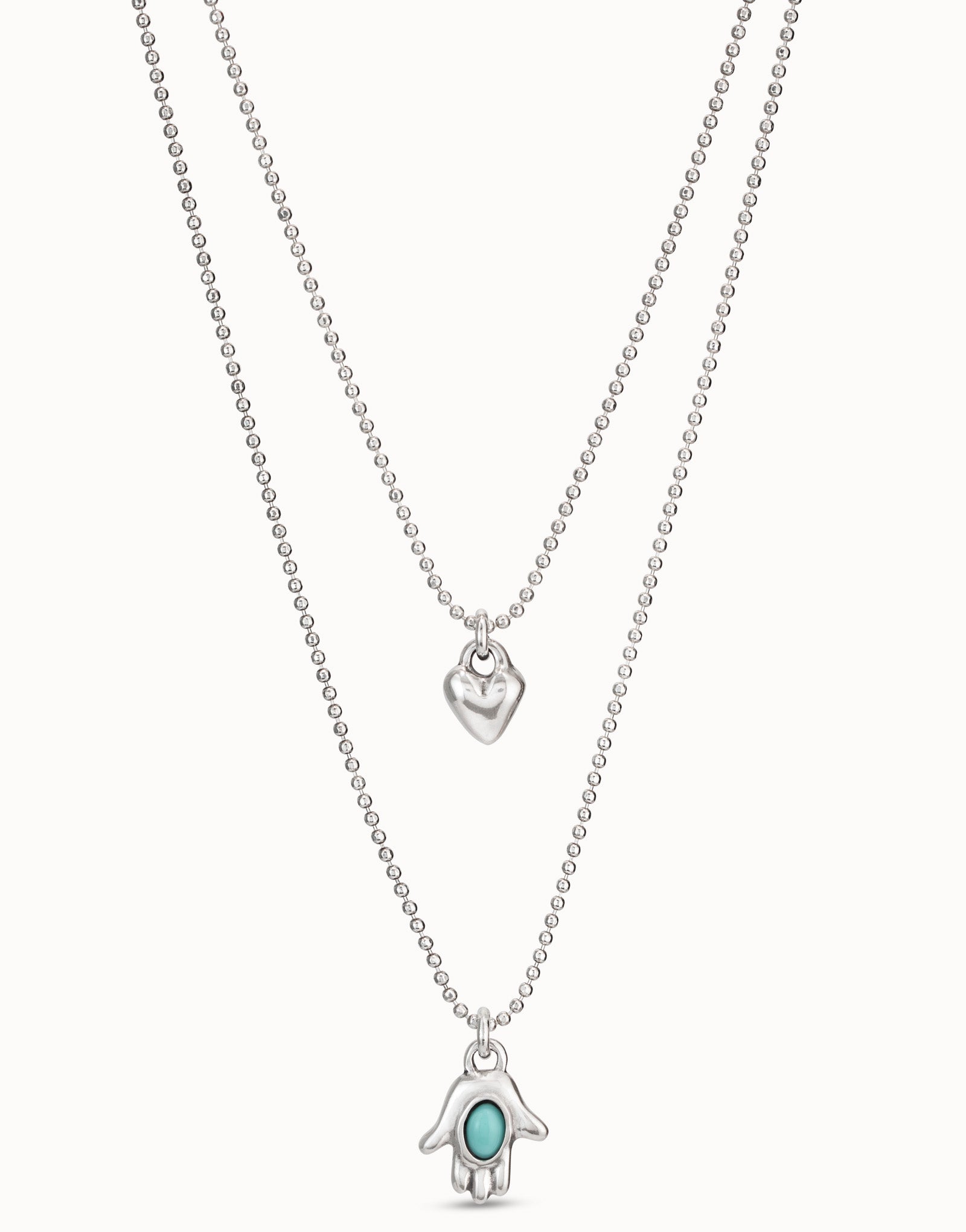 Collana Donna Uno De 50 Con ciondoli COL1828TQSMTL0U